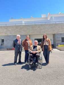 Professor Tamer zu Besuch auf Wahat al-Farah